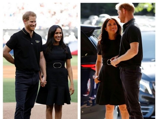 Meghan y Harry hacen aparición sorpresa en partido de baseball