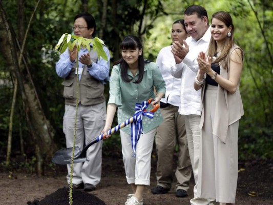 Visita de la princesa Mako de Japón a Honduras