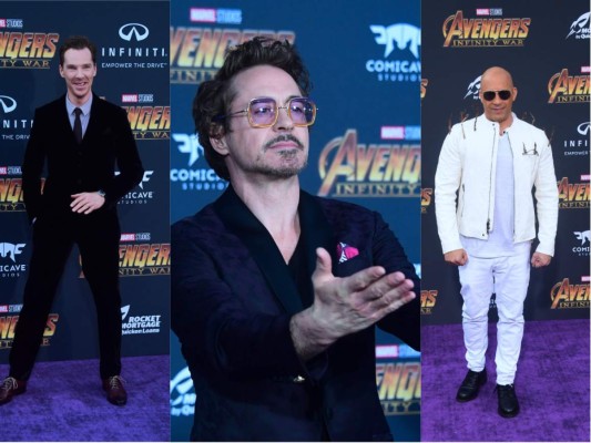 La premiere de Avengers: Infinity War en Los Ángeles