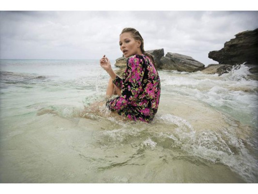 SAINT LAURENT y Kate Moss