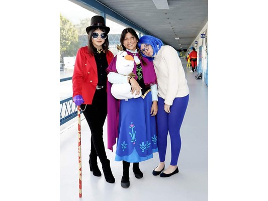 Ana Salgado, Ana Paola Lizano y Andrea Martínez