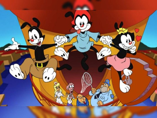 Animaniacs <br/>Animanía fue considerada la caricatura más vista de los 90, trataba de tres hermanos y sus aventuras en Hollywood; se puede decir que era una serie hermana del clásico Loony Tunes.