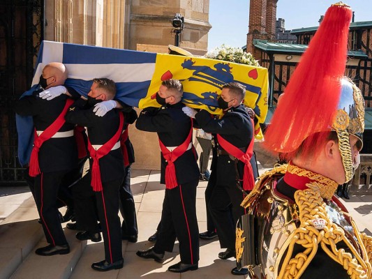 Los Windsor despiden a Felipe de Edimburgo