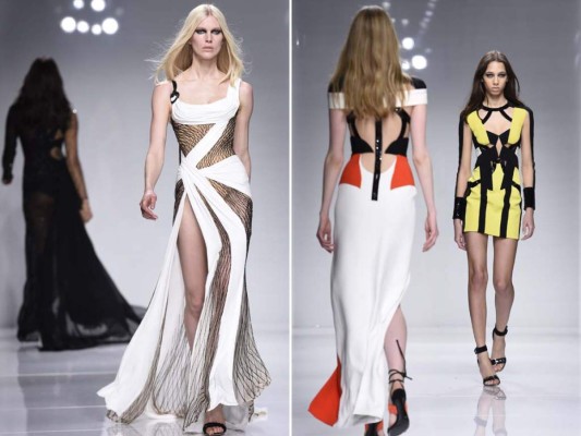 La propuesta primavera verano 2016 es fiel a las líneas que año con año presenta la casa de modas fundada por Gianni Versace y que representa la fuerza y provocación de la mujer moderna