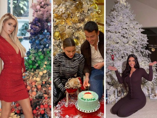 Decoraciones navideñas de las celebridades en 2021