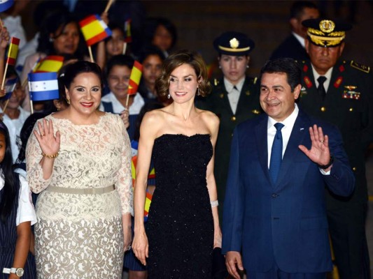 Honduras: Una cena con Letizia en Casa de Gobierno