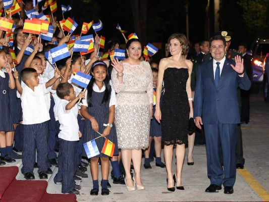 Honduras: Una cena con Letizia en Casa de Gobierno