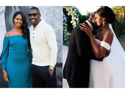 Idris Elba y Sabrina Dhowre