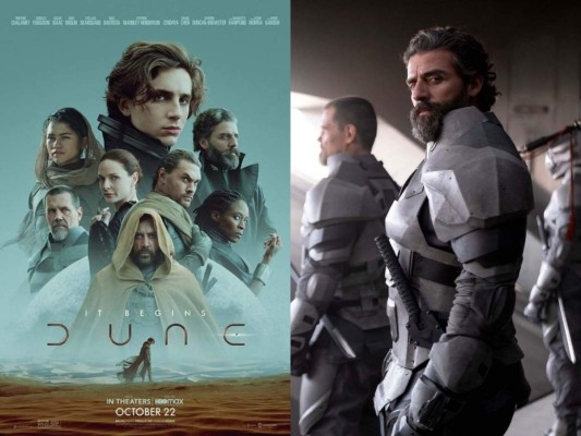 Dune. Esta es la película más reciente de Isaac. Cuenta la historia de Arrakis, también denominado Dune, que se ha convertido en el planeta más importante del universo. A su alrededor comienza una gigantesca lucha por el poder que culmina en una guerra interestelar. El guatemalteco interpreta el personaje de Leto Atreides y comparte pantalla con Zendaya, Timothée Chalamet, Rebecca Ferguson, Jason Momoa, entre otros. <br/><br/>