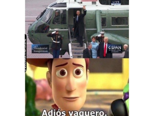 Los memes sobre la Toma de Posesión de Trump