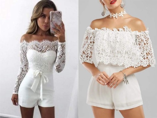 Por quienes tampoco te tienes que complicar la vida por ver si cada prenda combina, son los romper, estos son una versión más corta de los jumpsuit, pero también de sacaran de apuro, solo usa uno lindos zapatos y accesorios para verte perfecta.