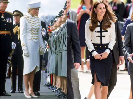 Kate Middleton se inspira en Diana