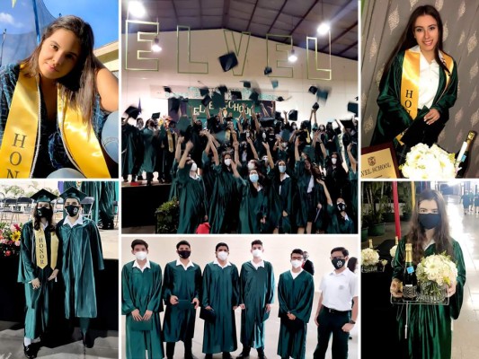 La larga espera terminó por fin y a pesar de los obtáculos que representó la pandemia, los seniors 2020 de la Elvel School culminaron oficialmente sus años de secundaria para comenzar un nuevo camino como universitarios. La nostalgia, emociones y esperanza marcaron el evento de graduación celebrado en el gimnasio de la escuela, donde vestidos de verde, recibieron su título enmedio de los aplausos cariñosos de sus padres.