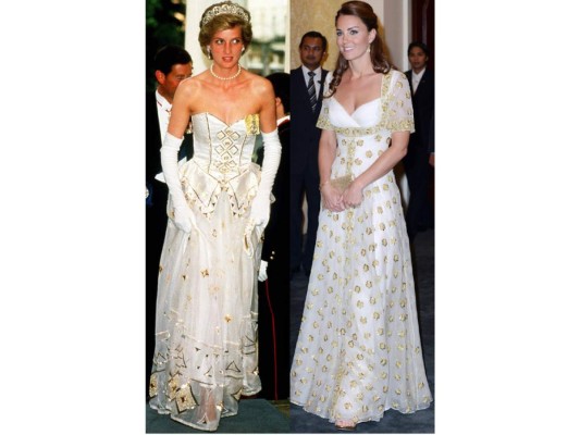 Kate Middleton se inspira en Diana