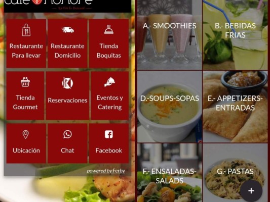 Café Honoré presenta su app