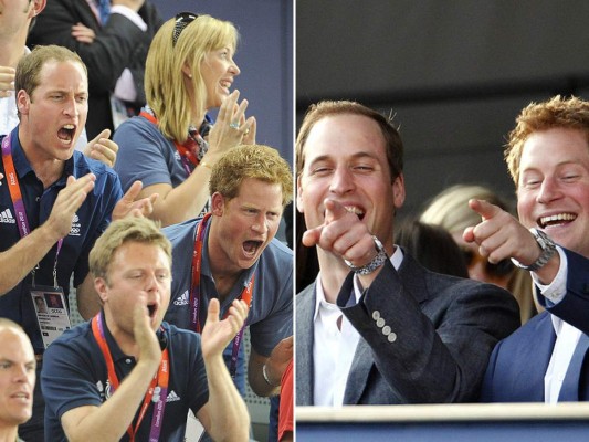 Los momentos más adorables de Harry y William a través de los años