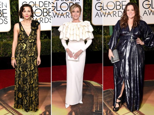 Maggie Gyllenhaal en Marc Jacobs, Jane Fonda y Melissa McCarthy