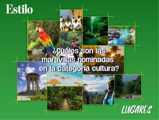 ¿Cuáles son las maravillas nominadas en la categoría cultura?