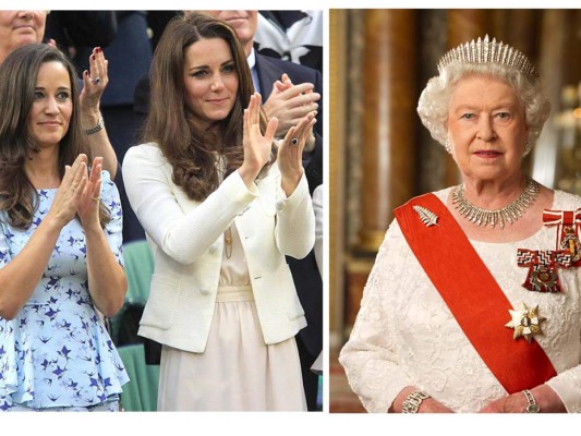 Isabel II prohíbe a Kate que Pippa sea madrina de su segundo bebé