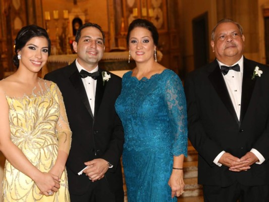 Boda eclesiástica de Catalina López y Mario Boquín