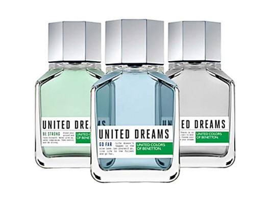 Déjate inspirar por tu poder de soñar. Porque todo lo que conocemos es fruto de un sueño. United Dreams de Benetton. Elige tu camino, sin ponerte límites. Aférrate a tus sueños y apunta alto. No hay límites con Aim High, el sensual perfume de hombre de Benetton que combina notas amaderadas y ambarinas.