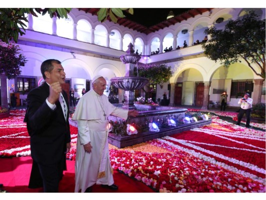 Visita del Papa Francisco a Ecuador