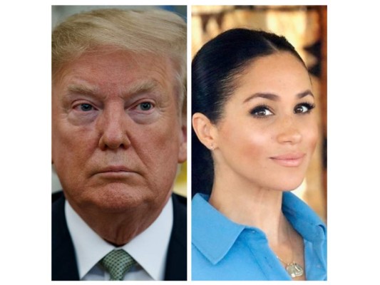 Trump dijo en entrevista que Meghan Markle es 'desagradable'