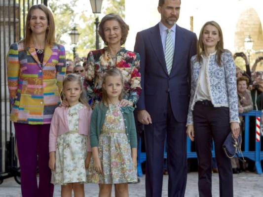 La infanta Sofía cumple 7 años