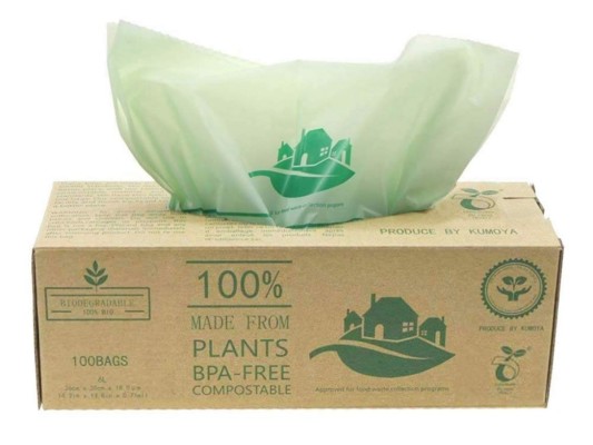 Bolsas biodegradables para basura<br/>Aunque lo ideal es reducir completamente nuestros desperdicios, es bueno optar por opciones más ecológicas.<br/>