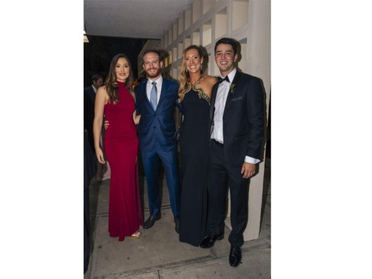 Beatriz Barletta, Alessandro Hillman, Delfina Müller y Gabriel Barletta.