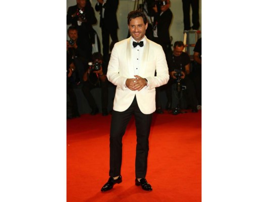 Mandatory Credit: Photo by Joel C Ryan/Invision/AP/Shutterstock (10376934aj)<br/><br/>Edgar Ramirez poses for photographers upon arrival at the premiere of the film 'Wasp Network' at the 76th edition of the Venice Film Festival, Venice, Italy<br/><br/>Film Festival 2019 Wasp Network Red Carpet, Venice, Italy - 01 Sep 2019