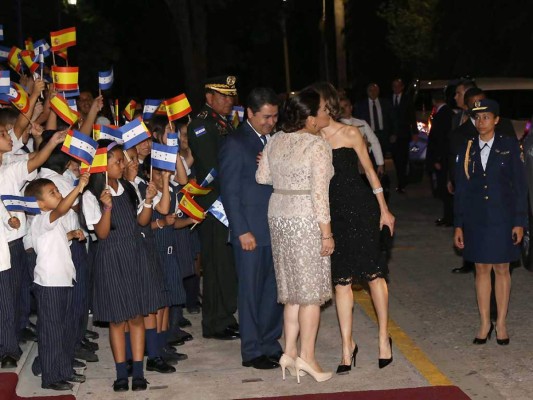 Honduras: Una cena con Letizia en Casa de Gobierno