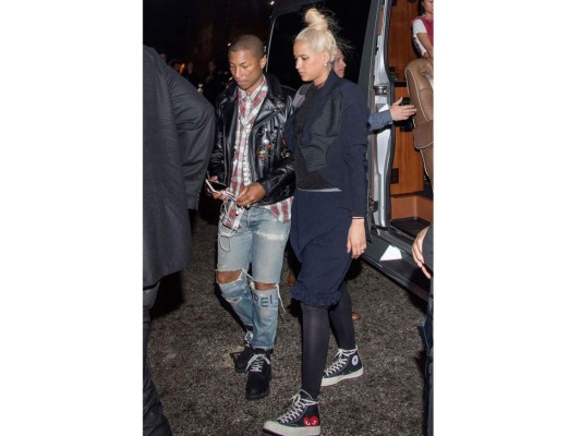 Pharrell Wiliams y Helen Lasichanh