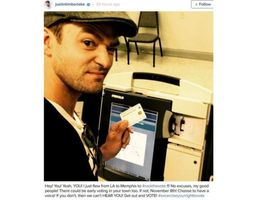 El cantante Justin Timberlake en problemas legales por una selfie