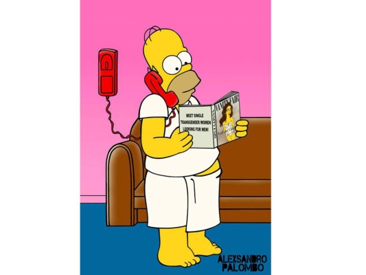 Caitlyn Jenner, personaje de Los Simpson
