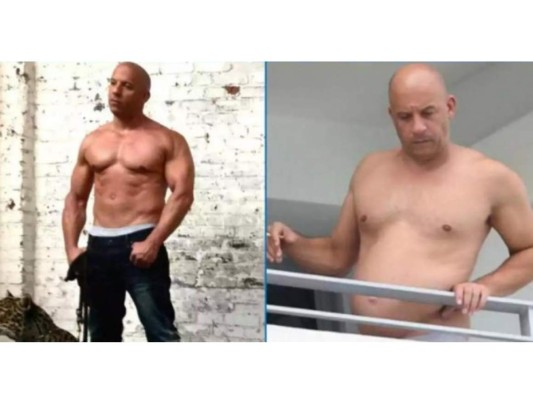 Vin Diesel, de Rápido a Furioso a estar en sobrepeso. No siempre se puede ser y estar como Toretto