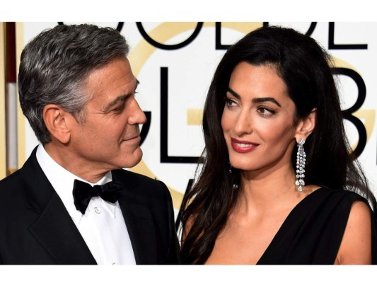 George y Amal serán padres de un niño y niña