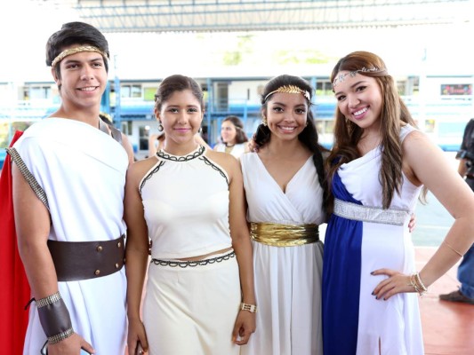 Macris School Seniors Greek Day