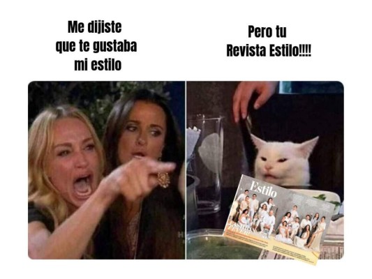 ¡Los mejores memes del famoso gato en la mesa!