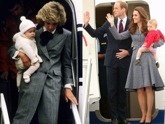 ¿Casualidad que el mismo estilo y elegancia de Diana de gales este en Kate?