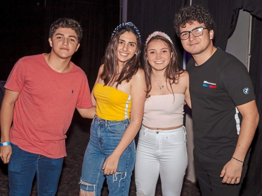 José Ouzande, Aishah Larach, Elisa Murillo y Gabriel Somoza.
