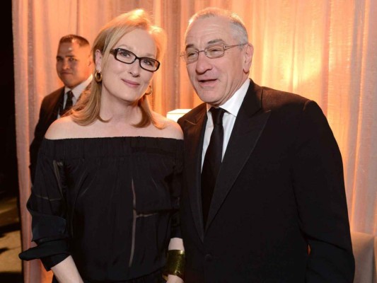 La cariñosa carta de Robert de Niro a Meryl Streep