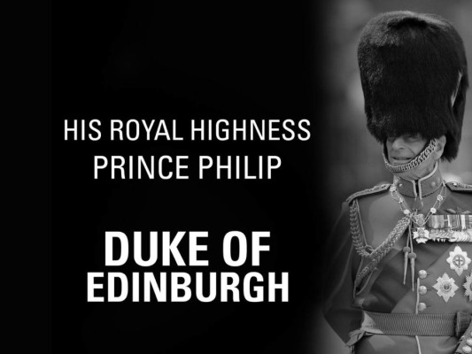 ''Fue una gran lastima recibir las noticias del fallecimiento de su Alteza Real, el duque de Edimburgo'', publicó la página de la Fuerzas Armadas Británicas.