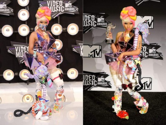 Nicki Minaj. VMAs 2011. Sin palabras.