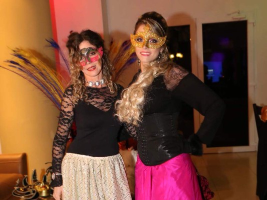 Noche veneciana en casa de Celeste Villela