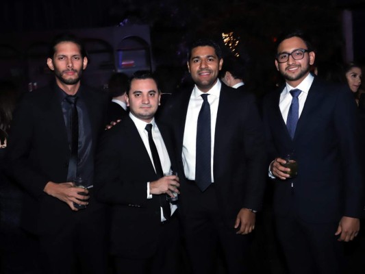 Tito Aguilar, Rene Paz , Marcio Lagos y Samir Carrion