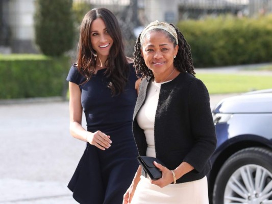 La primeras imágenes de Meghan Markle junto a su madre antes de la boda