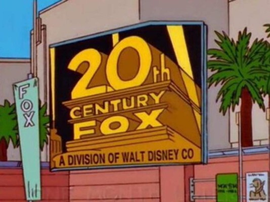 1998. Temporada 10, episodio 5: Cuando se anhela una estrella.<br/>Se puede ver que el logo de la 20th Century Fox 'Una división de Walt Disney Co.'. En 2018, la gigante de entretenimiento compró la 21st Century Fox.