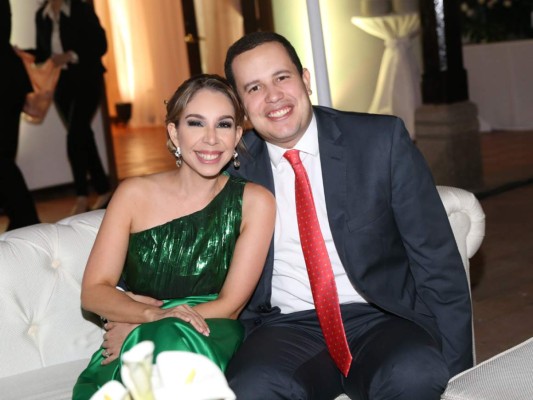 Así fue la recepción de la boda Dicoulis-Andara