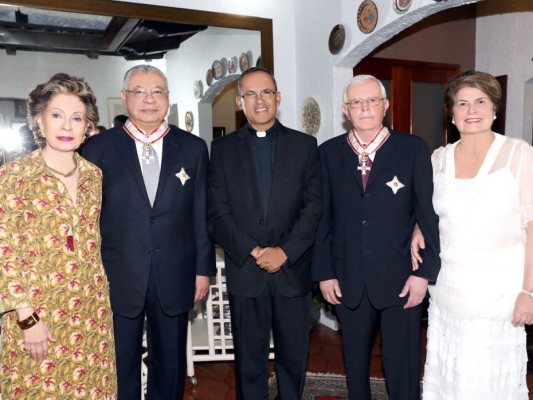 Reconocimiento de la Orden de Malta para Abel García y Jacques Casanova